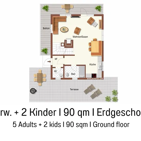 Сasa de vacaciones Hüttenchalet Waldschatz