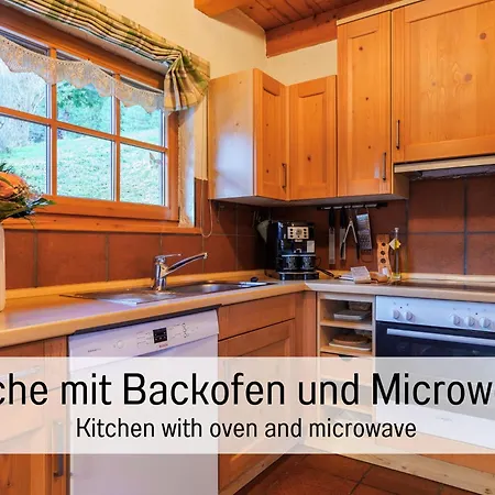 펜션 Huettenchalet Waldschatz Mit Sauna, Kamin Und Eingezaeunt 알피르스바흐